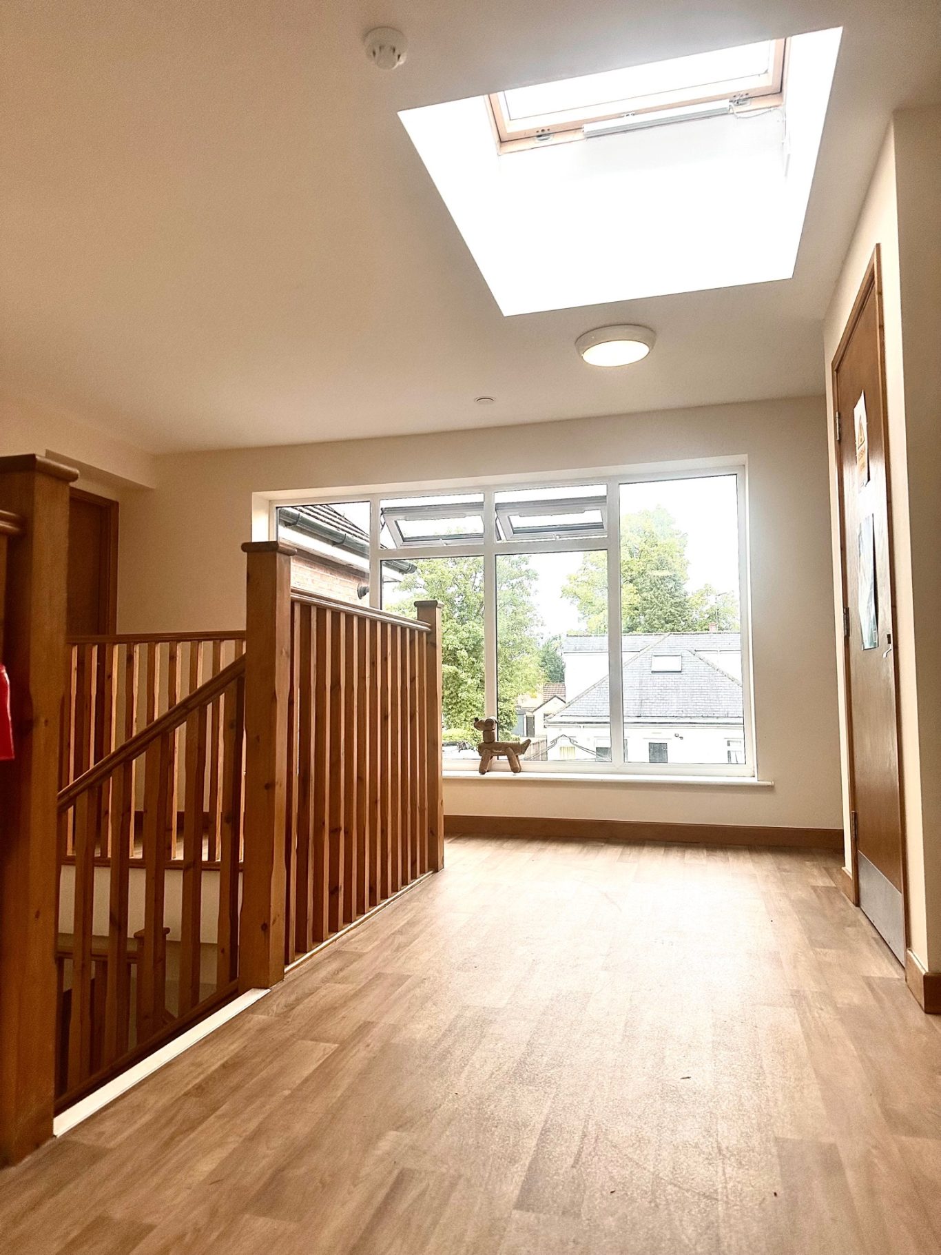 Upstairs landing space